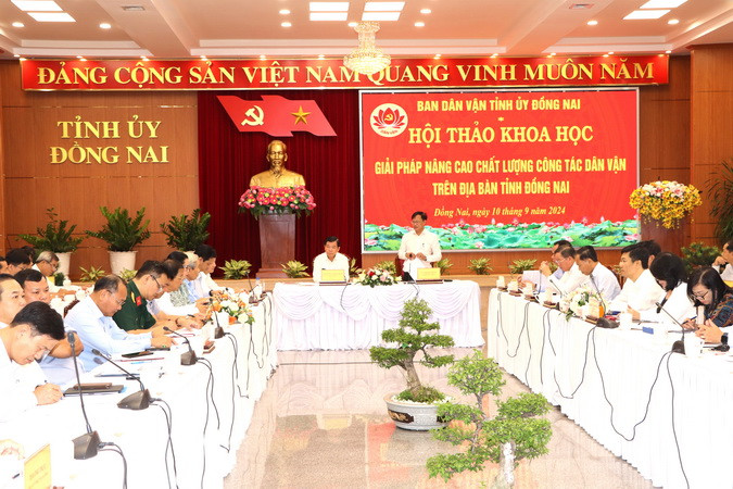 Quang cảnh Hội thảo khoa học.