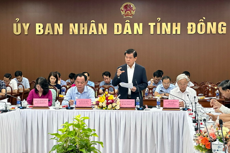 Bí thư Tỉnh ủy Đồng Nai Nguyễn Hồng Lĩnh cho biết, tỉnh đang ưu tiên lựa chọn công nghiệp bán dẫn, sản xuất chíp và trí tuệ nhân tạo.