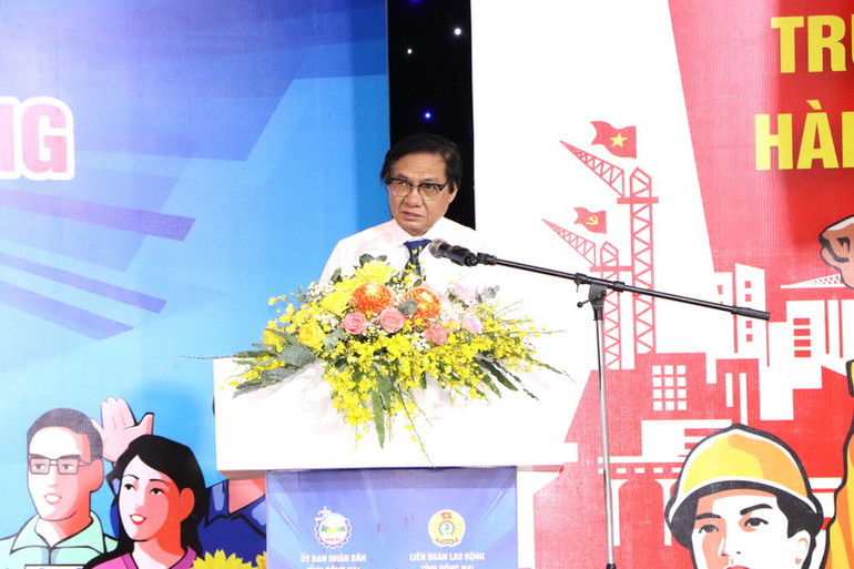 Phó Chủ tịch Ủy ban nhân dân tỉnh Đồng Nai Nguyễn Sơn Hùng đề nghị tăng cường công tác thanh, kiểm tra chấp hành quy định về an toàn lao động tại doanh nghiệp.