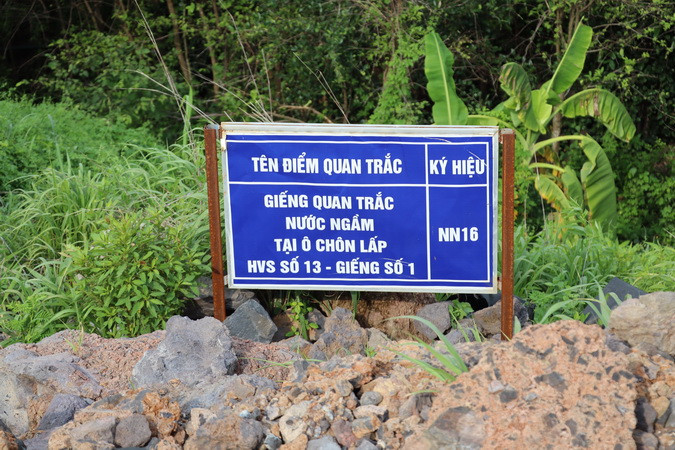 Kết quả quan trắc về không khí, nước dưới đất quanh Khu xử lý chất thải Quang Trung đều bảo đảm ngưỡng cho phép.