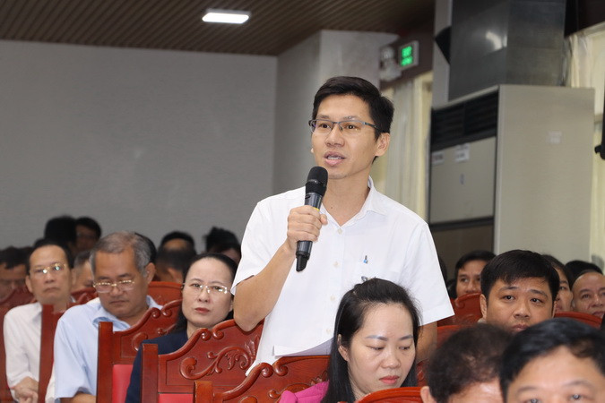 Trưởng phòng Tổng hợp Quy hoạch, Sở Kế hoạch và đầu tư Đồng Nai, Võ Minh Trung nêu kiến nghị.