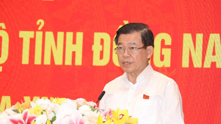 Bí thư Tỉnh ủy Đồng Nai đề nghị điều chỉnh mục tiêu tăng trưởng kinh tế hai con số năm 2025.