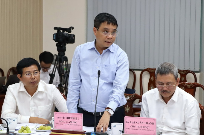 Tổng Giám đốc ACV Vũ Thế Phiệt đề xuất xây thêm đường cất, hạ cánh số 2 sân bay Long Thành.