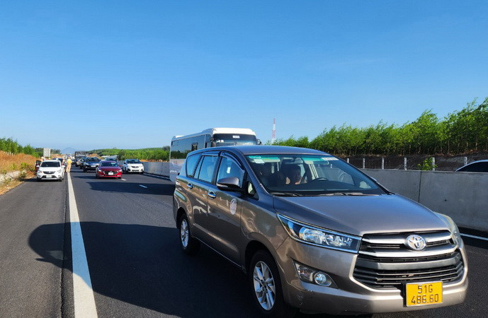 Giao thông trở lại bình thường trên cao tốc Phan Thiết - Dầu Giây.