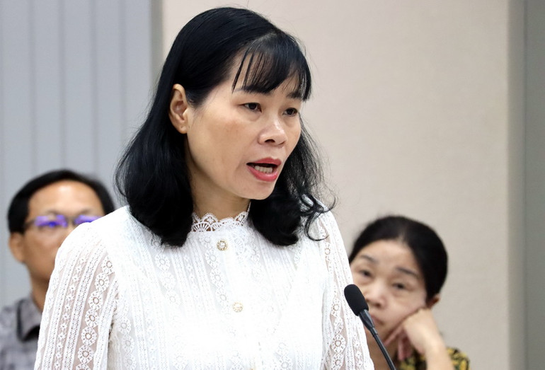 Giám đốc Sở Lao động-Thương binh và Xã hội Đồng Nai Nguyễn Thị Thu Hiền.