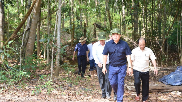 Lãnh đạo tỉnh Đồng Nai khảo sát xây dựng cầu Mã Đà và tuyến đường kết nối Đồng Nai - Bình Phước.