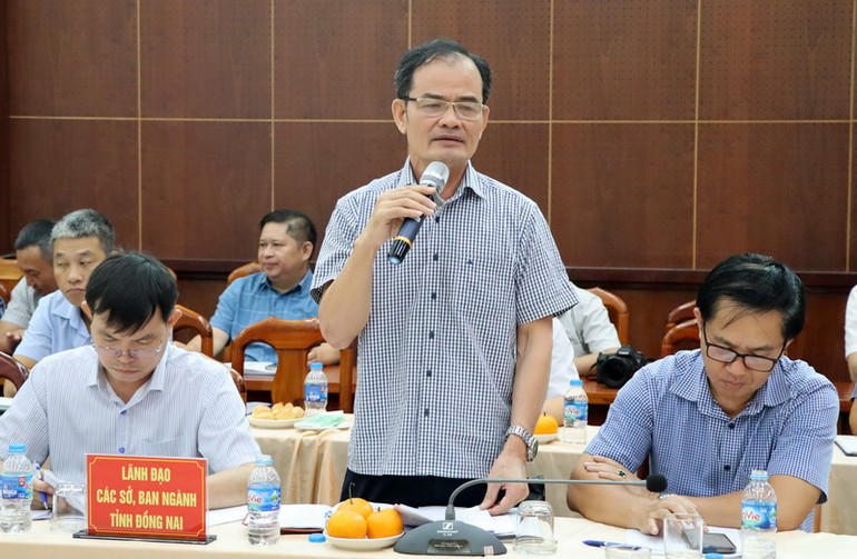 Ông Nguyễn Hồng Quế cho rằng, tiến độ giải phóng mặt bằng chậm đoạn qua địa bàn thành phố Biên Hòa do việc phối hợp chưa tốt giữa các đơn vị liên quan.