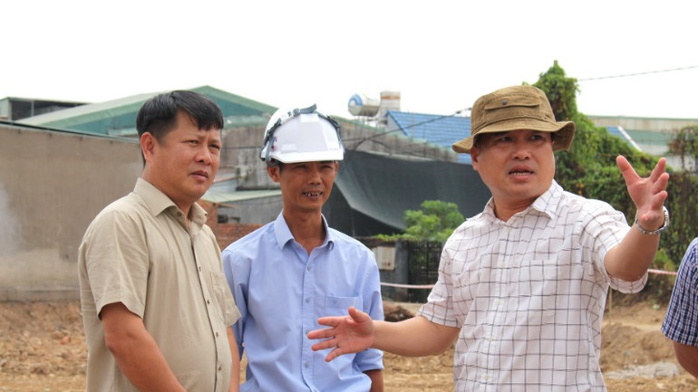 Lãnh đạo Thành ủy Biên Hòa thường xuyên có mặt tại hiện trường, chỉ đạo công tác giải phóng mặt bằng dự án cao tốc Biên Hòa-Vũng Tàu, đoạn qua địa bàn phường Phước Tân.