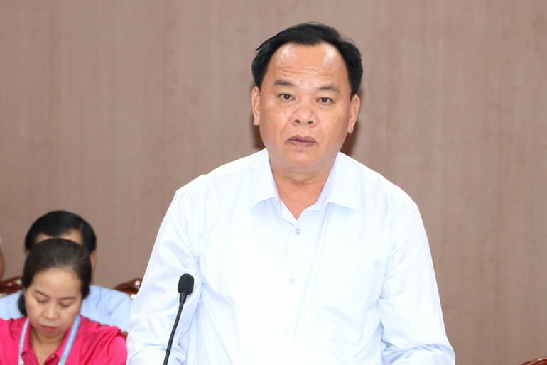 Quyền Chủ tịch Ủy ban nhân dân tỉnh Đồng Nai Võ Tấn Đức đề nghị các đơn vị liên quan cập nhật đồng bộ, thống nhất quy hoạch vì mục tiêu phát triển chung.