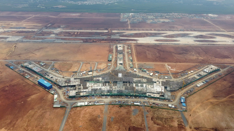 Cảng hàng không quốc tế Long Thành đang tăng tốc đẩy nhanh tiến độ để đưa vào hoạt động năm 2026.