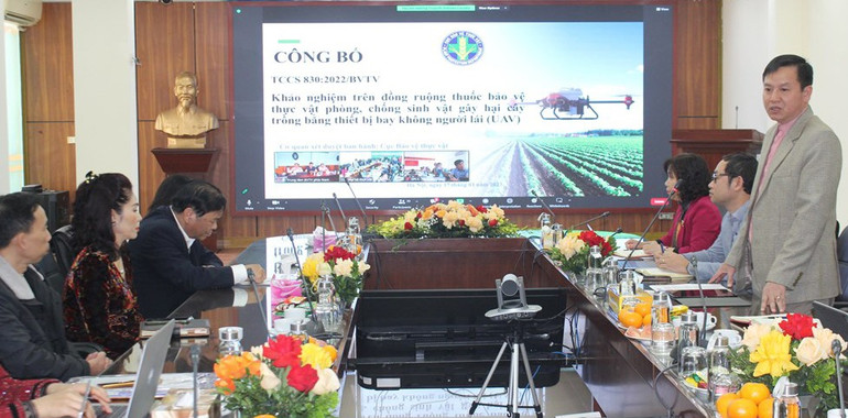 Ông Huỳnh Tấn Đạt, Phó Cục trưởng Cục Bảo vệ Thực vật.