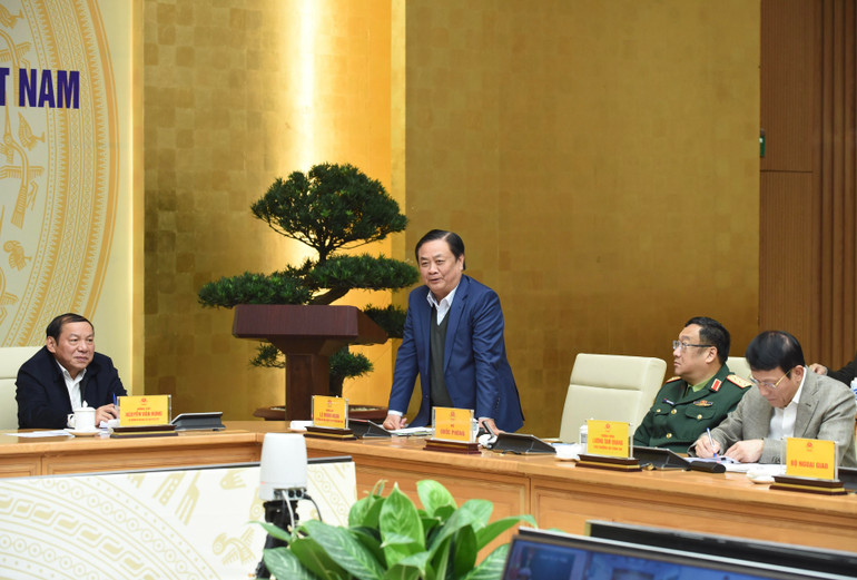 Bộ trưởng Nông nghiệp và Phát triển Nông thôn Lê Minh Hoan phát biểu. Bộ trưởng Nông nghiệp và Phát triển Nông thôn Lê Minh Hoan phát biểu.