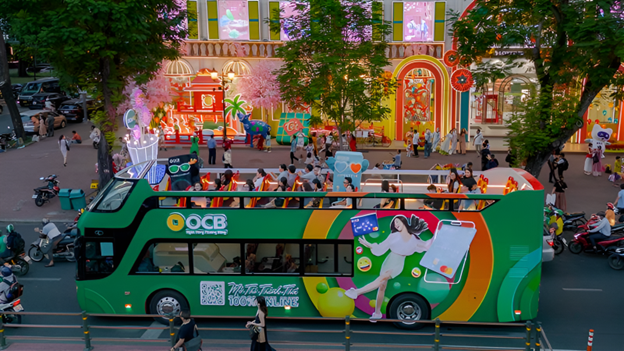 Chiến dịch "Tết thảnh thơi" do OCB triển khai đã tiếp cận được hơn 1 triệu khách hàng.