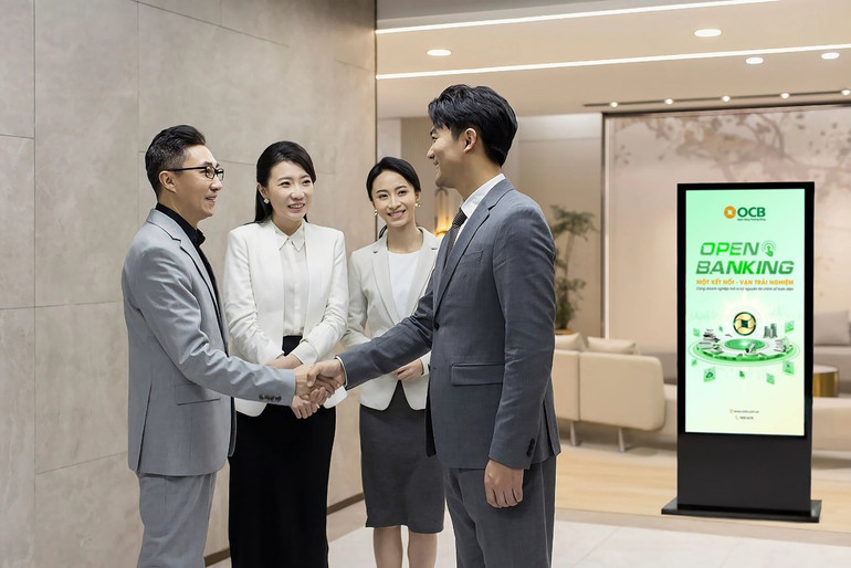 OCB đưa ra mục tiêu tăng trưởng 200% khách hàng doanh nghiệp sử dụng giải pháp Open API trong năm 2025. OCB đưa ra mục tiêu tăng trưởng 200% khách hàng doanh nghiệp sử dụng giải pháp Open API trong năm 2025.
