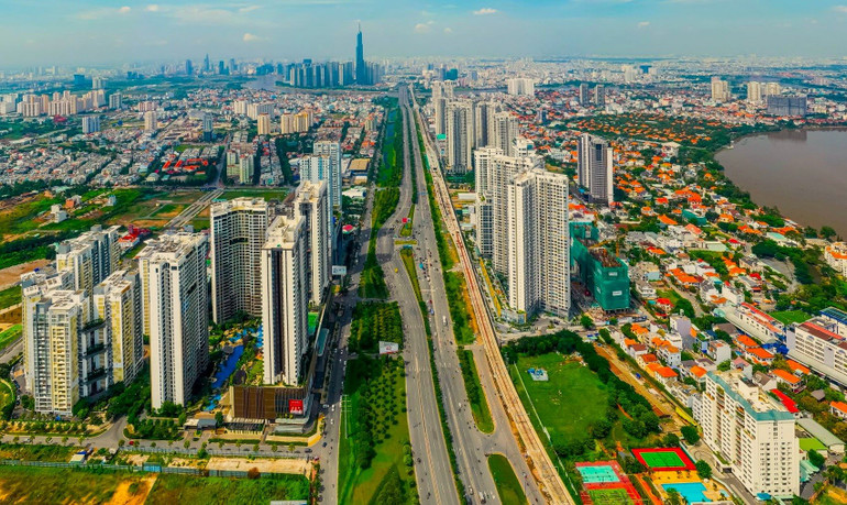 Nhiều quỹ đất của Thành phố Hồ Chí Minh sẽ chuyển sang mục đích đất ở, đất đô thị. Ảnh: LÊ DANH LAM