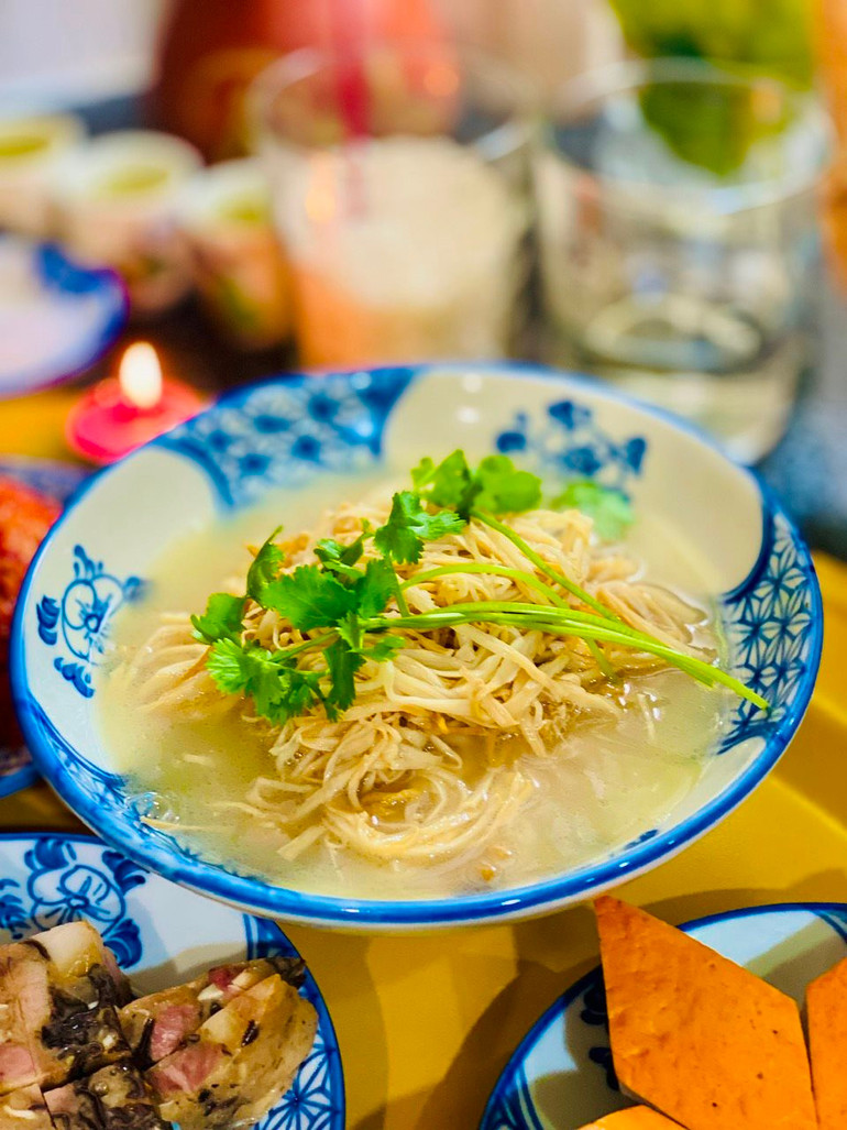 Hương vị cổ truyền ngày xuân. Ảnh: TGCC