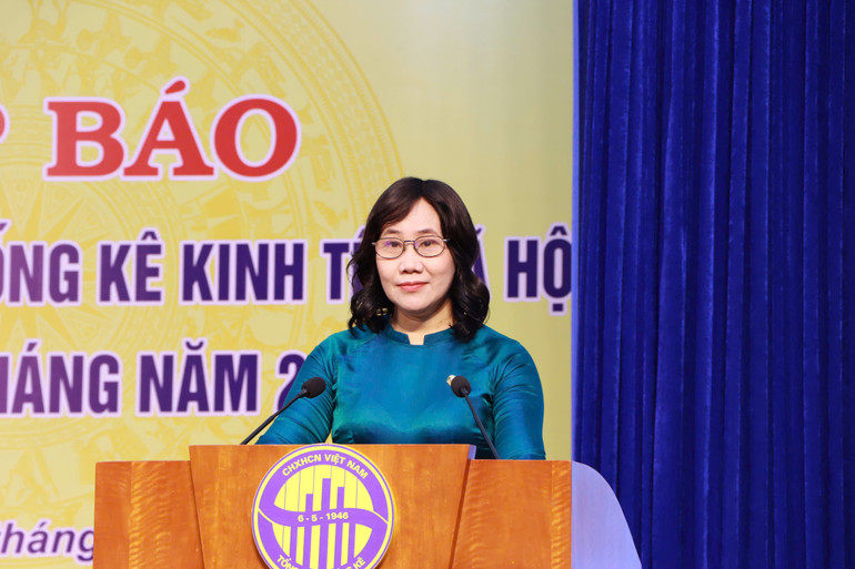 Tổng cục trưởng Thống kê NGUYỄN THỊ HƯƠNG