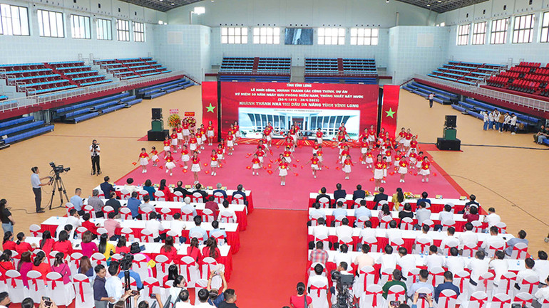 Quang cảnh buỗi lễ.