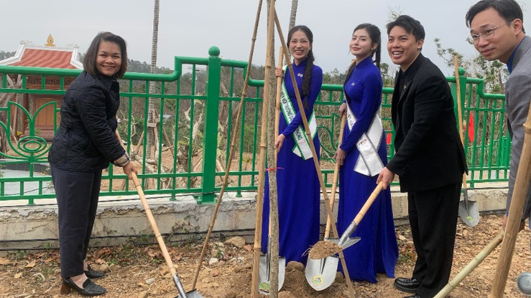 Tuổi trẻ Hải Phòng phát động Tết trồng cây “Đời đời nhớ ơn Bác Hồ” Xuân Ất Tỵ ảnh 5