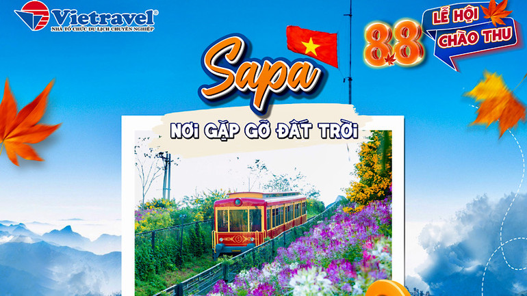 Vietravel Hải Phòng triển khai chương trình "Thu sang - Sắc vàng dẫn lối".