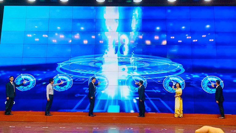 Tòa soạn điện tử của Báo Hải Phòng chính thức được khai trương.