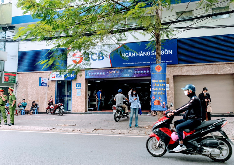 Các điểm giao dịch của Ngân hàng SCB tại Hải Phòng bảo đảm hoạt động ổn định, bình thường.