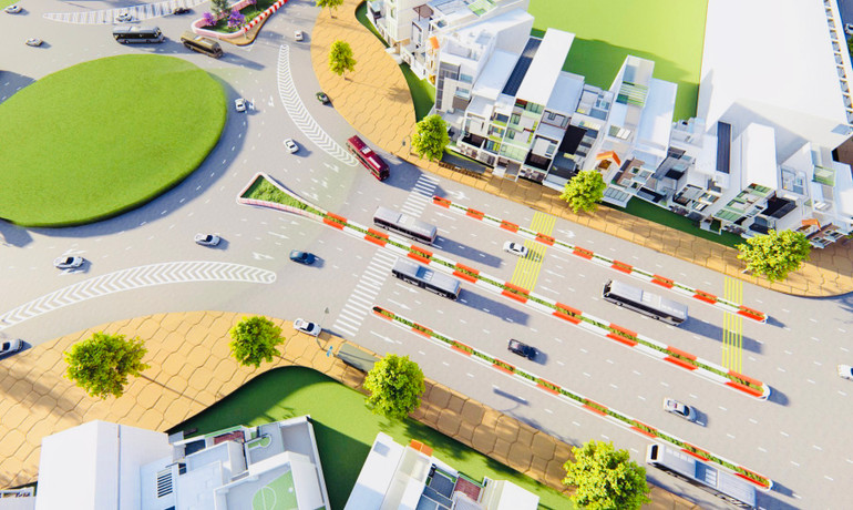 Phối cảnh dự án.