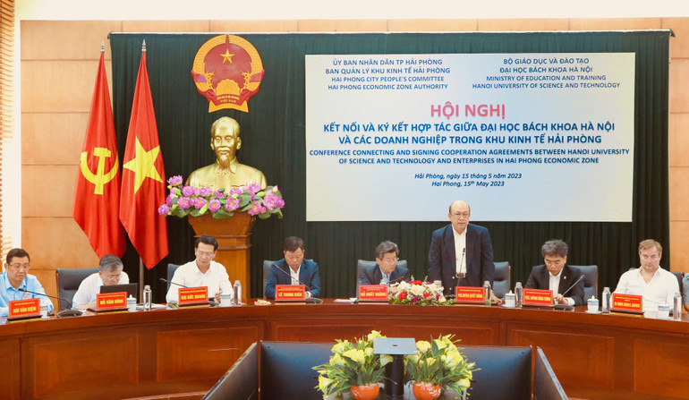 Đại học Bách khoa Hà Nội hợp tác với các doanh nghiệp trong Khu kinh tế Hải Phòng ảnh 2