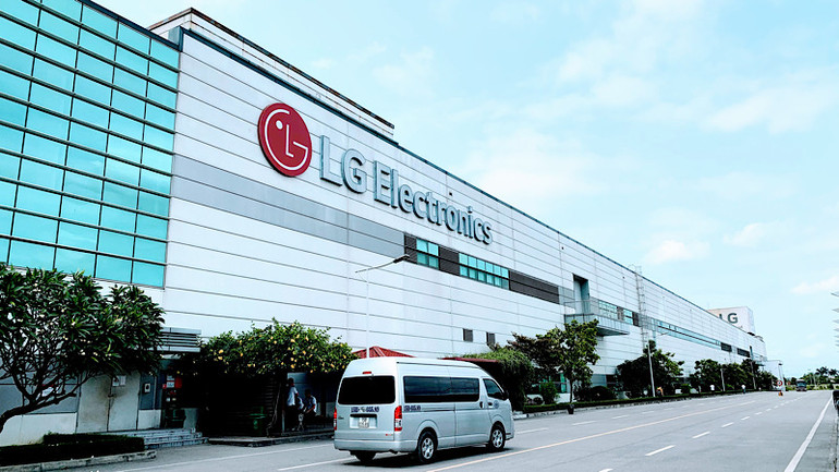 Công ty LG Electronics Việt Nam Hải Phòng-nơi có nhiều công nhân lao động có nhiều sáng kiến, sáng tạo làm lợi hàng chục tỷ đồng.