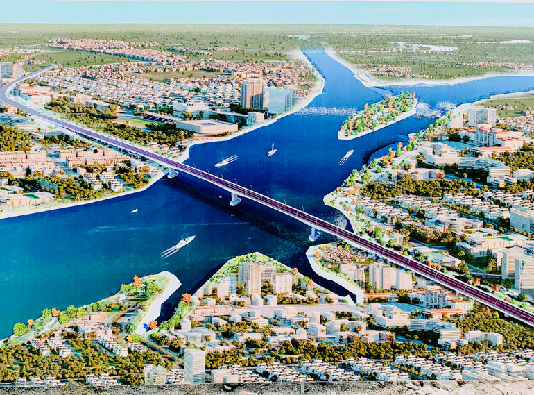 Phối cảnh Dự án cầu Lại Xuân.