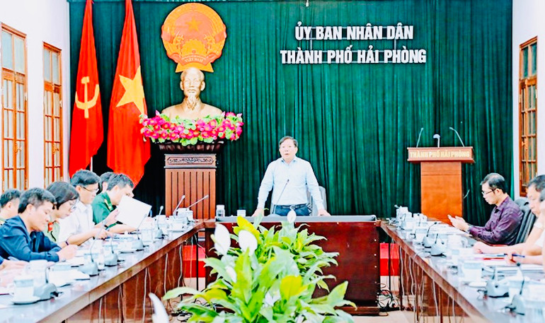 Phó Chủ tịch Ủy ban nhân dân thành phố Hải Phòng Nguyễn Đức Thọ chỉ đạo tăng cường các biện pháp chống khai thác hải sản bất hợp pháp (IUU).