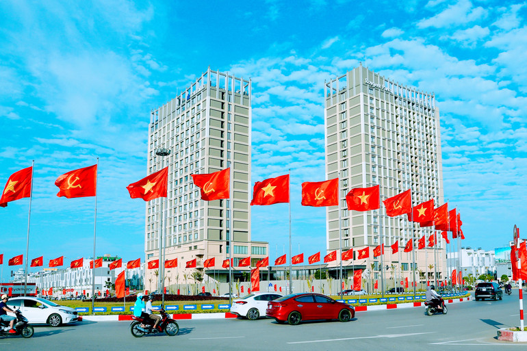 Đô thị Hải Phòng ngày càng phát triển khang trang, hiện đại.