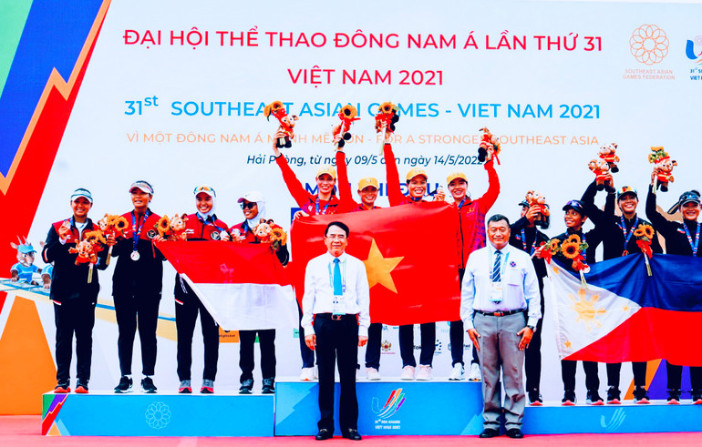 Trong ảnh hưởng của dịch bệnh, thành phố Hải Phòng vẫn tổ chức thành công các môn thi đấu của SEA Games 31.