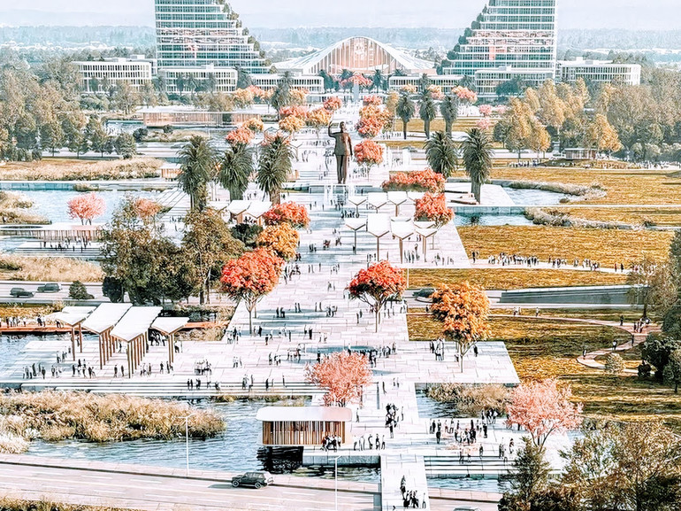 Nơi đây sẽ là một khu đô thị hiện đại, năng động, thịnh vượng, biểu tượng phát triển của thành phố Hải Phòng.