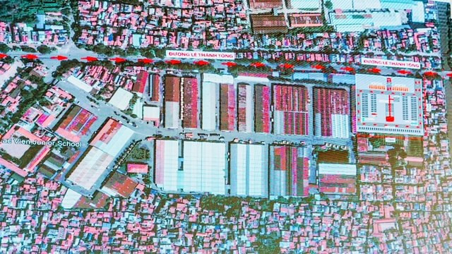 Khu vực Tổng kho 3 Lạc Viên được giải tỏa để xây dựng Khu nhà ở xã hội.