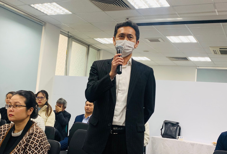 Các doanh nghiệp Nhật Bản nêu ý kiến.