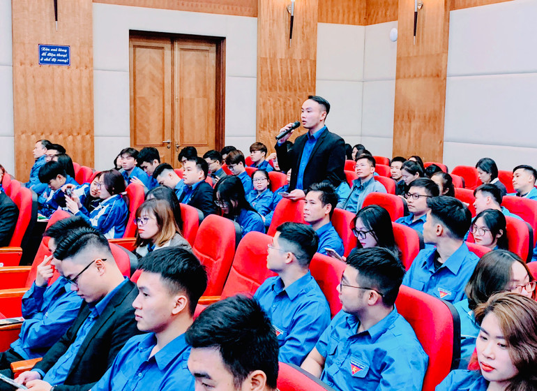 Các ý kiến đóng góp của tuổi trẻ thành phố.