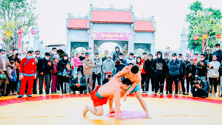 Hội thi truyền thống Vật dân tộc thời Mạc lần thứ 1 năm 2022.