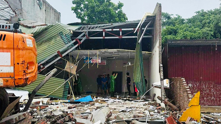 Không có người dân sinh sống và không có tài sản trong khu vực tháo dỡ.