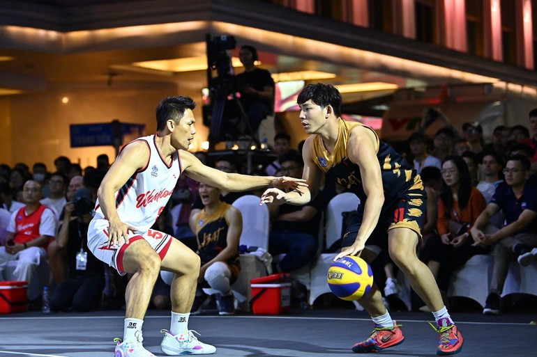 VBA 3x3 thu hút sự quan tâm của đông đảo người hâm mộ. Ảnh: MỸ HÀ