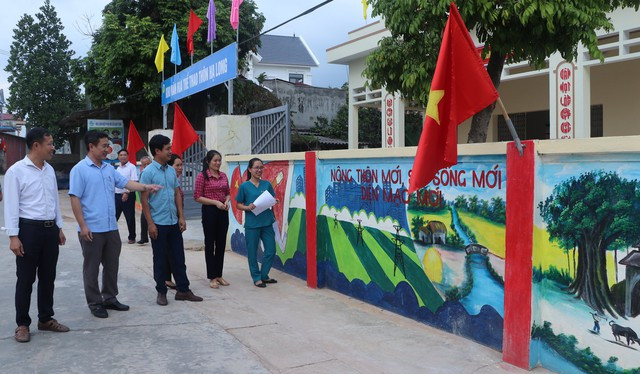 Quang cảnh nông thôn mới khang trang, sạch đẹp tại xã Thanh Hải. Ảnh: Thiện Tâm