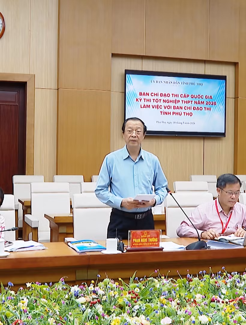 [Video] Kiểm tra công tác chuẩn bị Kỳ thi tốt nghiệp Trung học phổ thông năm 2026
