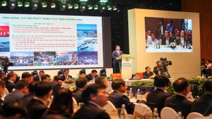 Quang cảnh hội nghị. (Ảnh: VĂN NỶ) 