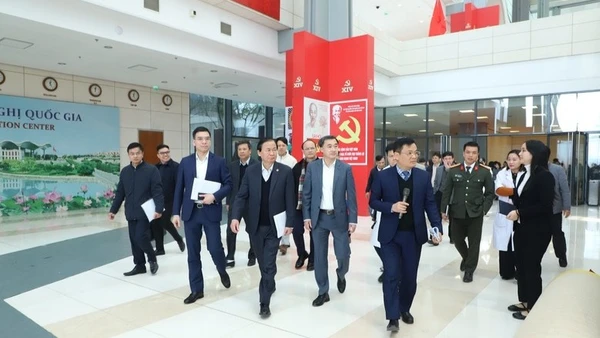 Bộ Y tế tổ chức diễn tập công tác y tế bảo đảm cho Đại hội đại biểu toàn quốc lần thứ XIV. (Ảnh: VGP)