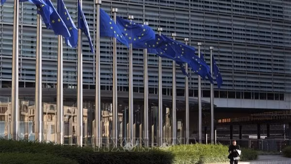 Trụ sở Ủy ban châu Âu tại Brussels, Bỉ. (Ảnh: THX/TTXVN)