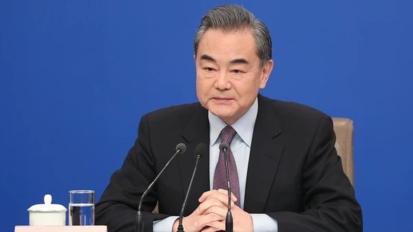 Ông Vương Nghị, Ủy viên Bộ Chính trị, Bộ trưởng Ngoại giao Trung Quốc. (Ảnh: Tân Hoa Xã)