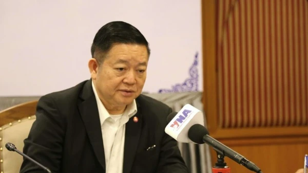 Tổng Thư ký ASEAN Kao Kim Hourn. (Ảnh: Quang Anh/TTXVN) 