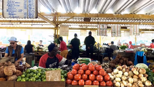 Chợ nông sản ở La Habana, Cuba. (Ảnh: Ngọc Duy/TTXVN) 