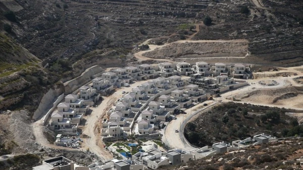 Quang cảnh khu định cư của Israel ở Givat Zeev, Khu Bờ Tây. (Ảnh: THX/TTXVN) 