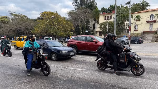 Đường phố tại Thủ đô La Habana (Cuba). (Ảnh: TTXVN)